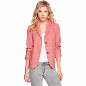 Gap The Academy Heather Pink Blazer